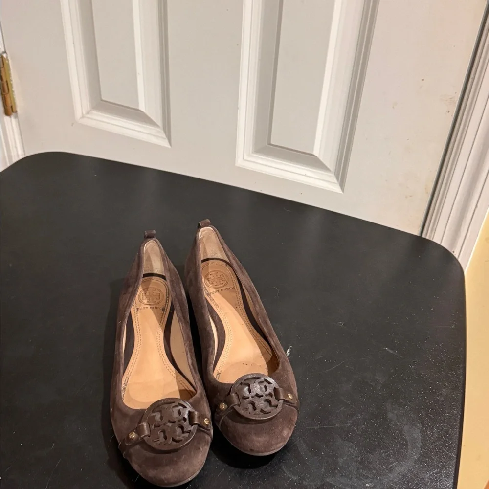 Tory Burch elegant suede